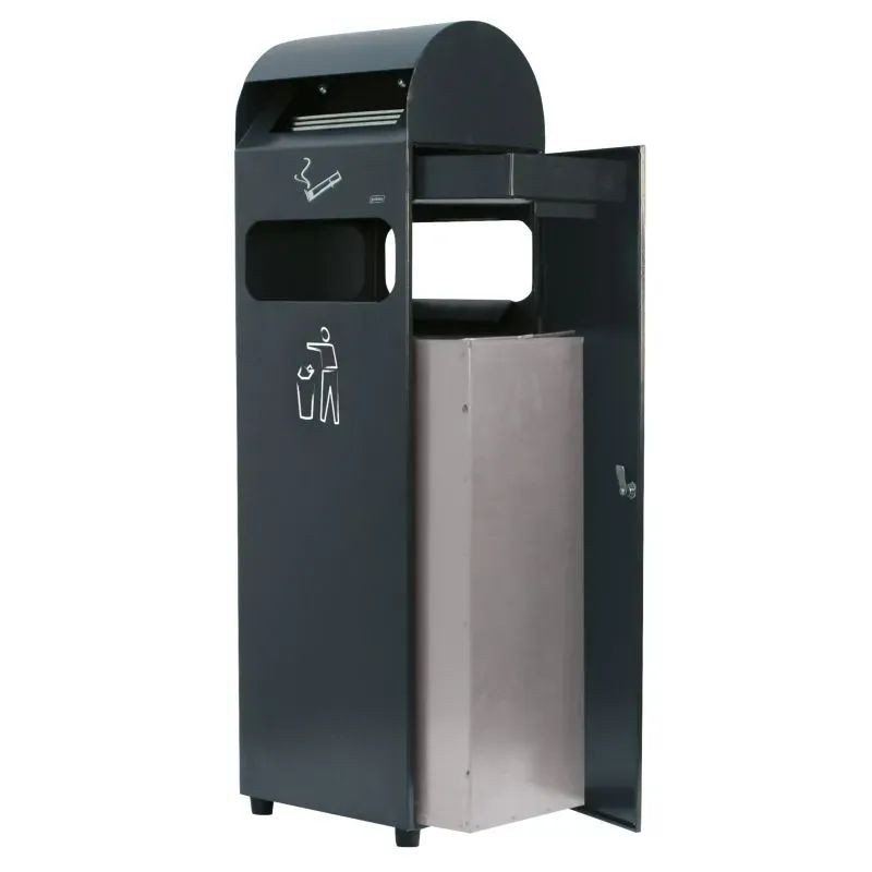 Poubelle cendrier grande contenance