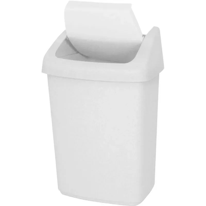 Poubelle à couvercle basculant