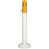 Cendrier sur pied style cigarette contenance 3 litres