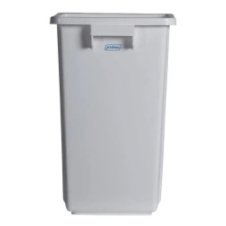 Poubelle pour couloir étroit ou sanitaire hors foyer