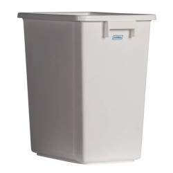 Poubelle pour couloir étroit ou sanitaire hors foyer