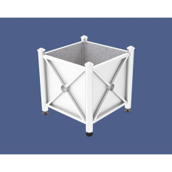 Bac à palmier acier Province Agora