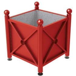 Bac à palmier acier Province Boule