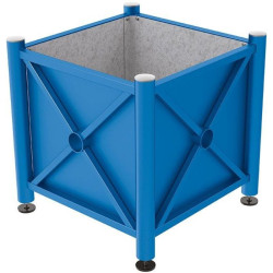 Bac à palmier acier Province Inox brossé