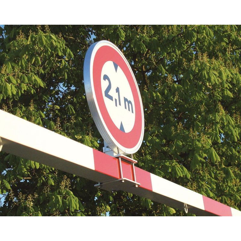 Kit de fixation pour panneau de signalisation de hauteur D.45 cm