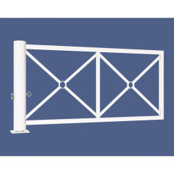 Barrière d'accès tournante Décorative 201 cm