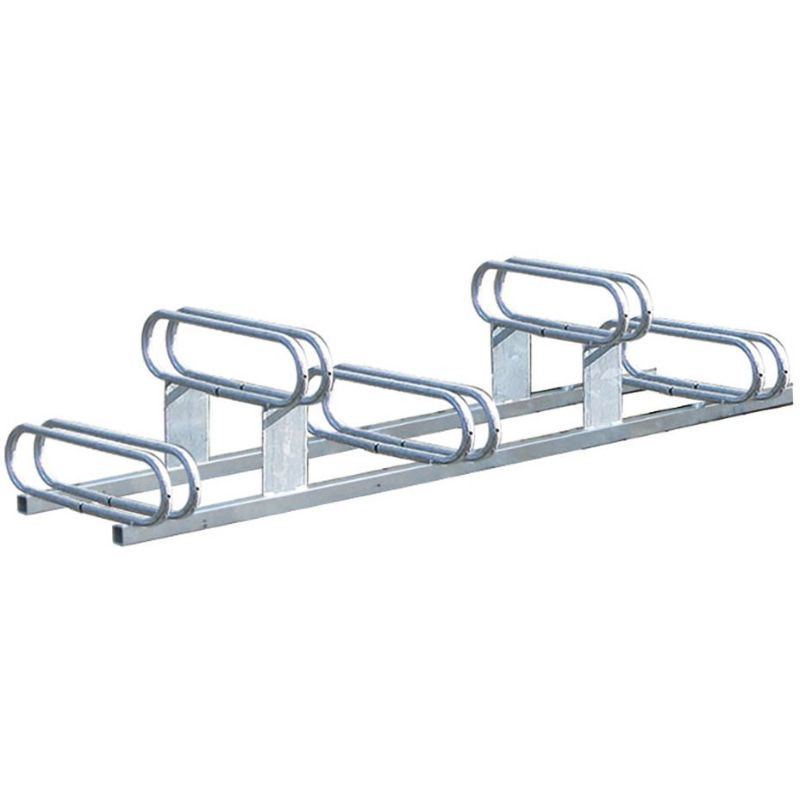 Râtelier 5 vélos emplacements décalés - Procity