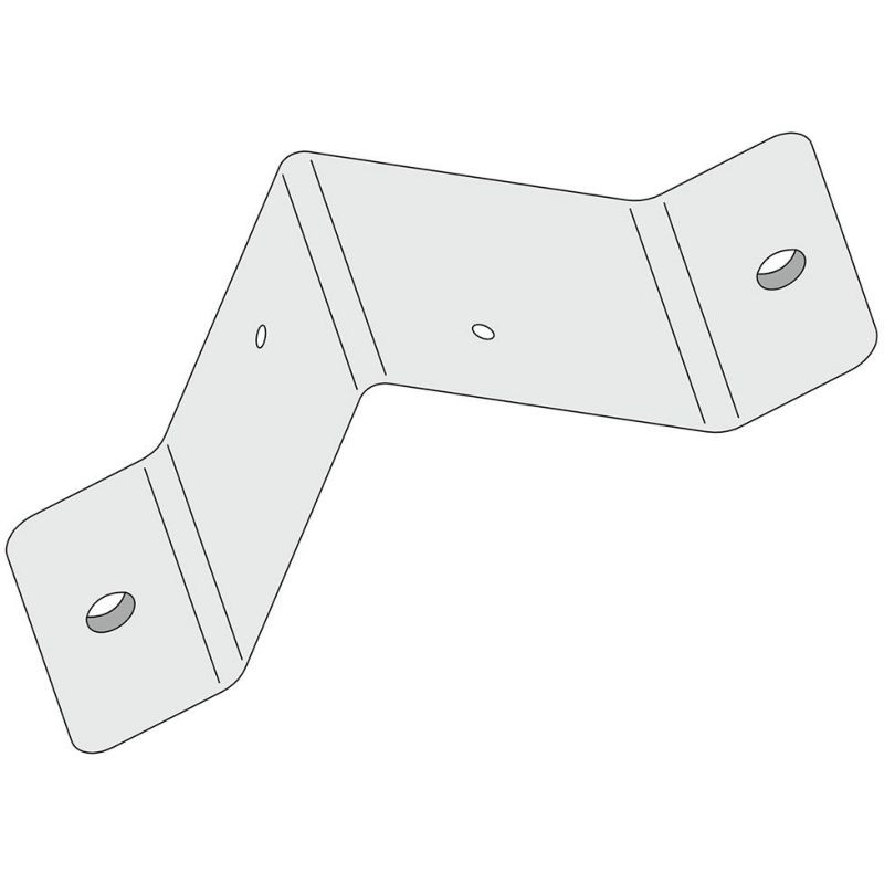 Platines Procity sur poteau ou murales pour cendrier- lot de 2