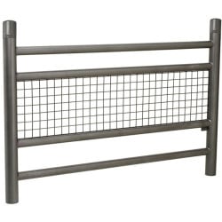 Barrière de sécurité pour trottoir spécial école colorée et illustrée