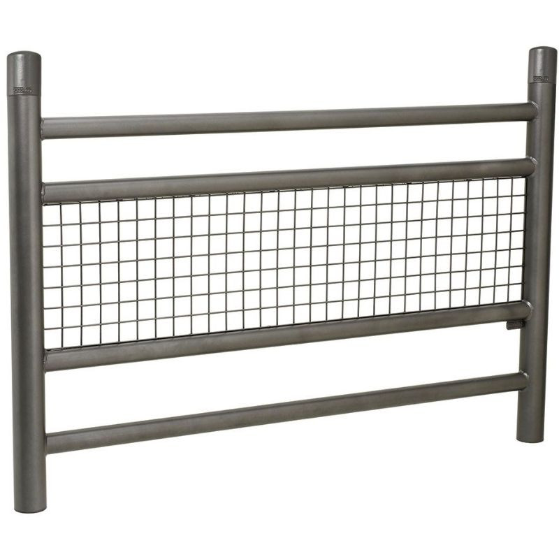 Barrière de sécurité pour trottoir spécial école colorée et illustrée