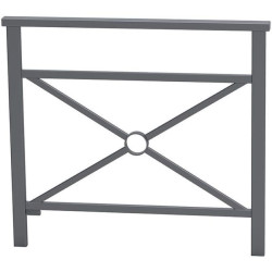 Barrière de ville main courante avec coloris et designs au choix