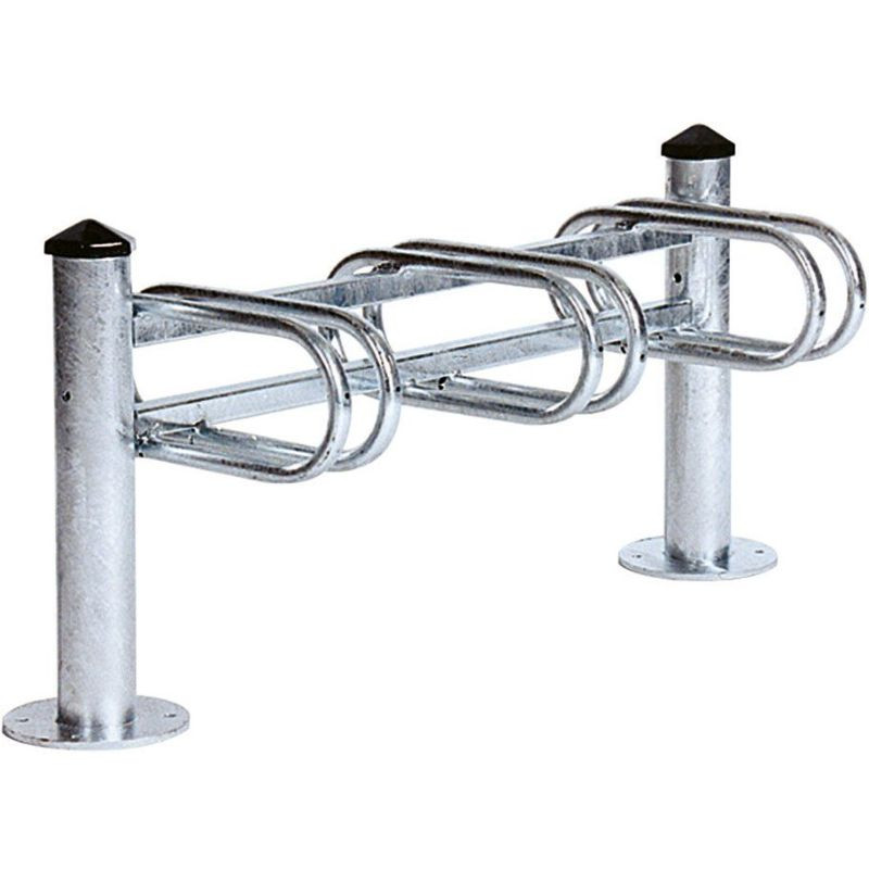 Support à vélos métallique simple ou double-face 3 à 12 places