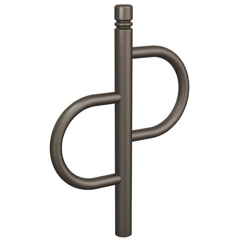 Potelet appui vélo avec pommeau City couleur au choix