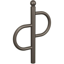 Support vélos de ville 1 place avec accroche haute et basse