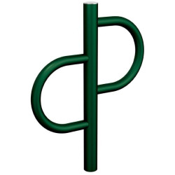 Appui vélos Province Tradition Inox Brossé