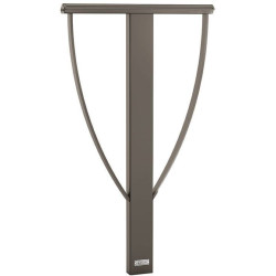 Appui vélos en acier peint à sceller au sol modèle Lisbonne