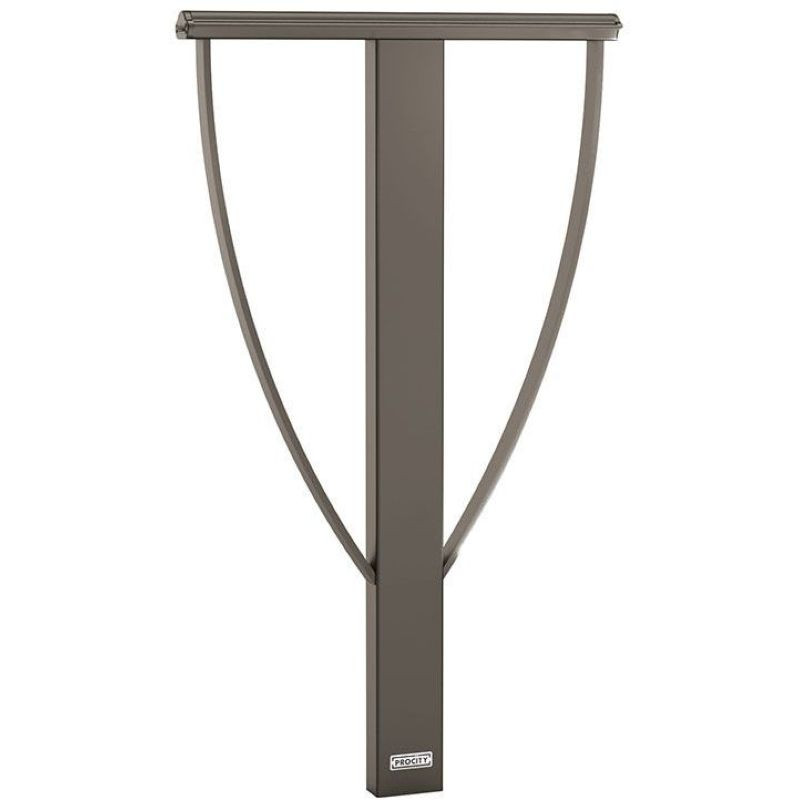 Appui vélos en acier peint à sceller au sol modèle Lisbonne