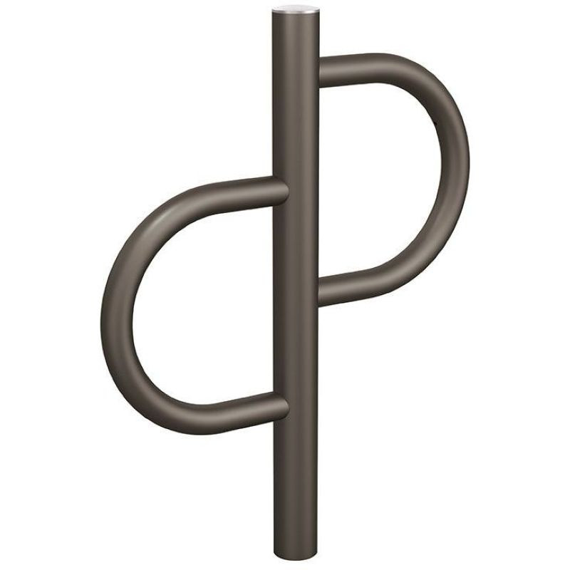 Support cycles potelet en métal à sceller couleur au choix