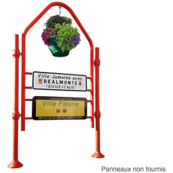 Entrée de ville Province Inox brossé