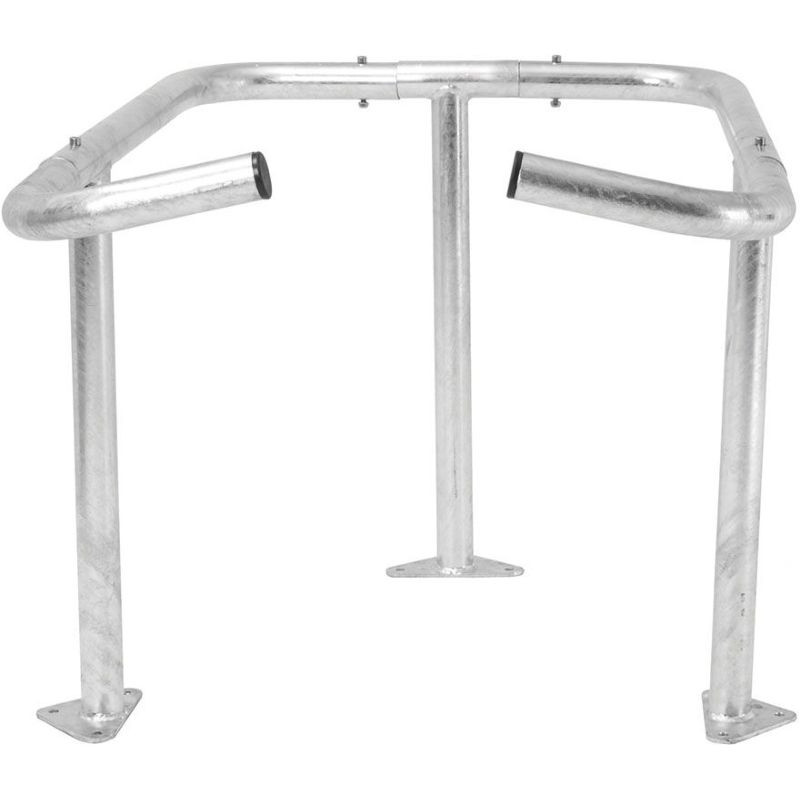 Arceau bloque conteneurs en acier 70 ou 140 cm de longueur