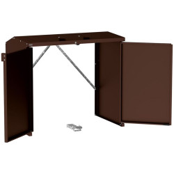 Abri conteneurs et biodéchets Berlin simple ou double flux