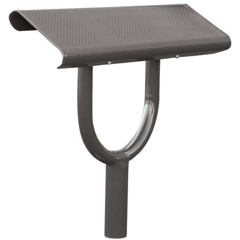 Assis debout urbain en métal peint  1 place