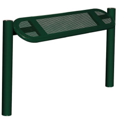 Assis-debout Estoril Inox brossé