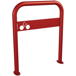Arceau vélos avec signalétique cycle