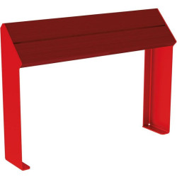 Assis-debout KUB. acier et bois