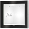 Vitrine 2 à 9 A4 pour affichage mural modèle Procity Edge