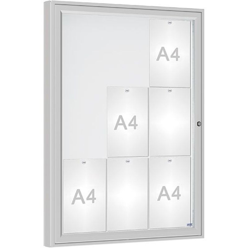 Vitrine extérieure sécurisée à clé pour  8 à 27 A4