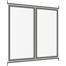 Bardage de fond et latéraux pour abri vélos en polycarbonate Procity