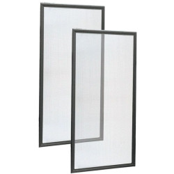 Bardages transparents pour abri vélos Province