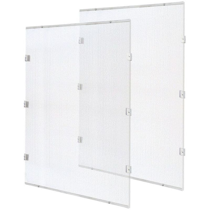 Bardages pour abri motos et vélos en plastique anti-uv polycarbonate