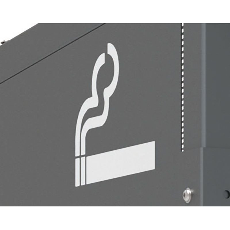 Logo à coller pour abri fumeurs