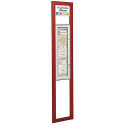 Totem arrêt de bus Milan