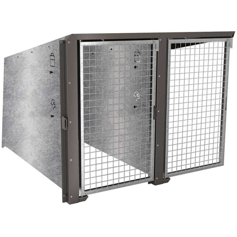 Abri à vélos sécurisé en acier modèle Procity Berlin