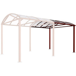 Abri extérieur Voûte "L" Procity avec ou sans bardage