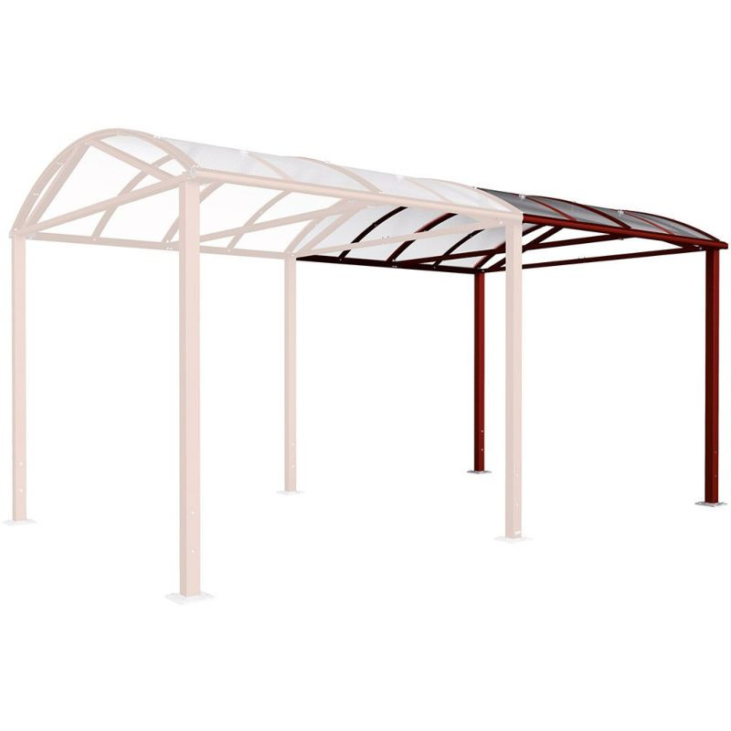 Abri extérieur Voûte "L" Procity avec ou sans bardage