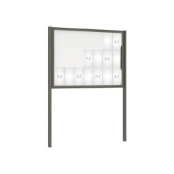 Vitrine Classique sur poteaux