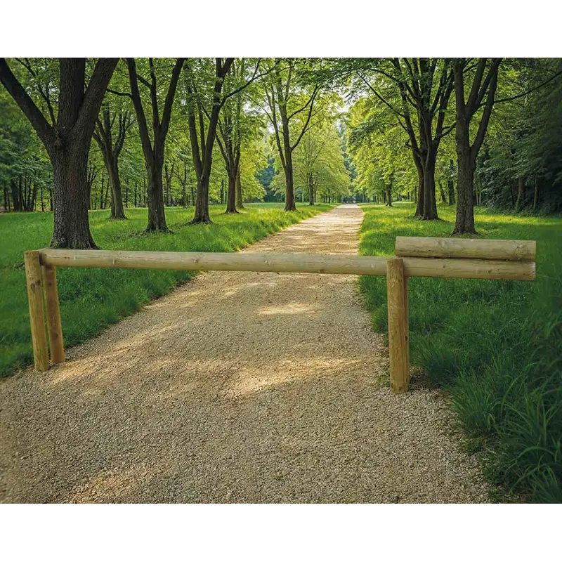 Barrière levante bois Forestière