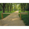 Barrière levante bois Forestière