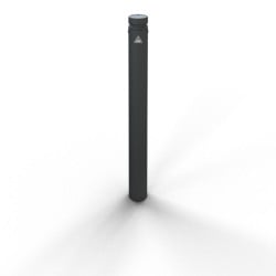 Borne décorative fixe rabattable ou amovible D.82 mm Schake