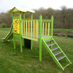 Structure de jeux Bouton d'Or Bambin Alu