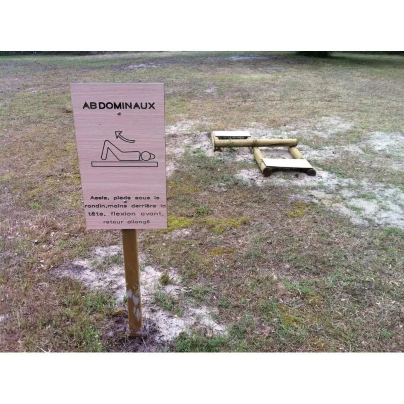 Module abdominaux pour parcours de santé - Loisirs Aménagements