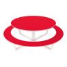 Table pique nique ronde pour enfants Ourson - Loisirs Aménagements