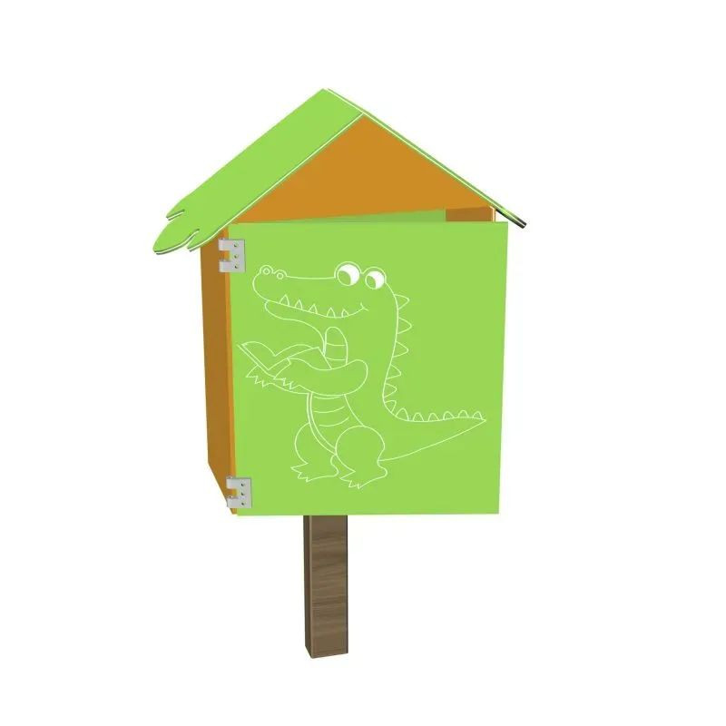 Boîte à bouquins pour enfants - Crocodile