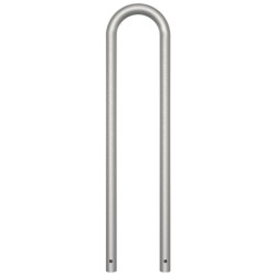 Epingle inox en U de protection ou appui vélo Schake largeur 30 cm