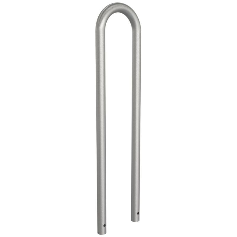 Epingle inox en U de protection ou appui vélo Schake largeur 30 cm