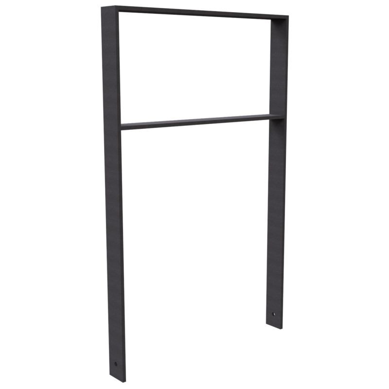 Arceau d'appui vélos en acier plat 80 x 12 mm Schake